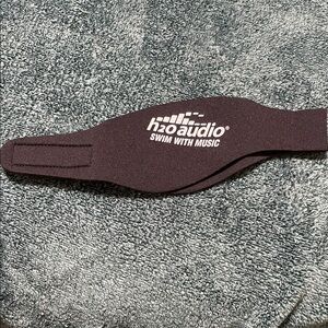 H2O Audio Black Swim Headband